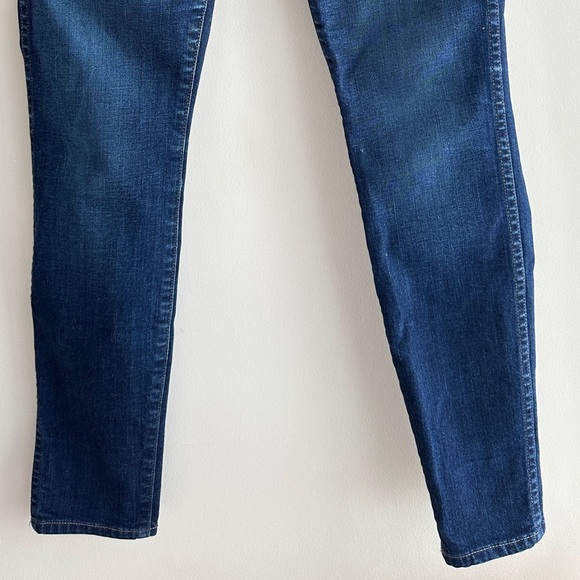 Madewell 10” High-Rise Dark Wash Denim Skinny Jeans, Size 26 - Picture 4 of 16